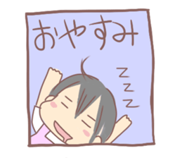 One-year-old girl sticker sticker #4217185