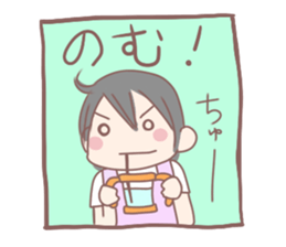 One-year-old girl sticker sticker #4217190