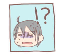 One-year-old girl sticker sticker #4217197