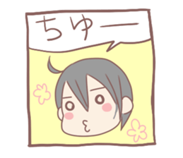 One-year-old girl sticker sticker #4217210