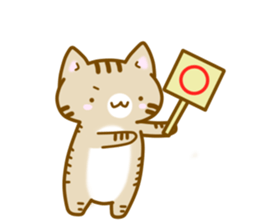 Koro of the  cat. sticker #4217471