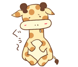 Heartwarming Giraffe sticker #4218068