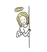 This Is An Angel Speaking sticker #4218276