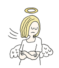 This Is An Angel Speaking sticker #4218299