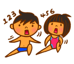 Guys! Let's exercise together! sticker #4218464