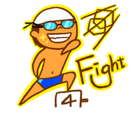 Guys! Let's exercise together! sticker #4218466