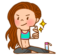 Guys! Let's exercise together! sticker #4218476