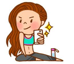 Guys! Let's exercise together! sticker #4218476