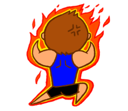 Guys! Let's exercise together! sticker #4218484