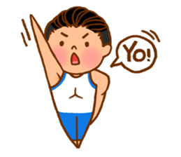 Guys! Let's exercise together! sticker #4218487