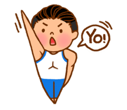 Guys! Let's exercise together! sticker #4218487