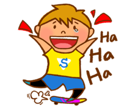 Guys! Let's exercise together! sticker #4218497