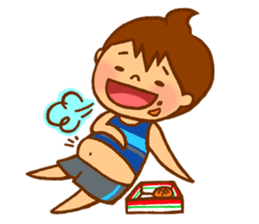 Guys! Let's exercise together! sticker #4218500