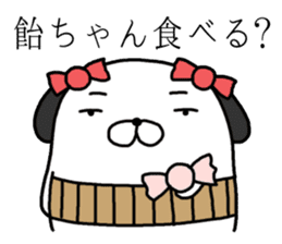 cute uncle dogs! They're powerful! sticker #4218575