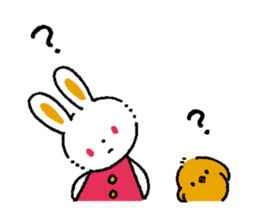 Usa-kko and meeting Sticker sticker #4219237