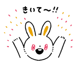 Usa-kko and meeting Sticker sticker #4219239