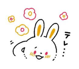 Usa-kko and meeting Sticker sticker #4219241