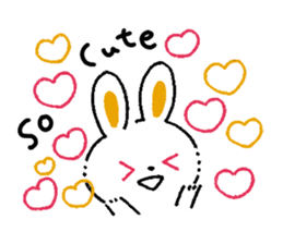 Usa-kko and meeting Sticker sticker #4219252