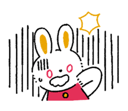 Usa-kko and meeting Sticker sticker #4219255