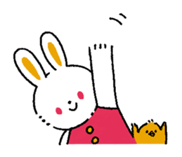 Usa-kko and meeting Sticker sticker #4219262