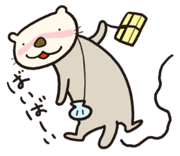 Light Sea Otter sticker #4220120