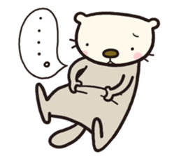 Light Sea Otter sticker #4220141