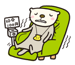 Light Sea Otter sticker #4220142