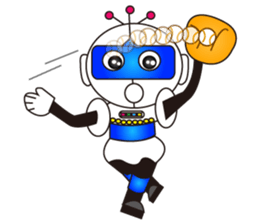 Robot Daichi which can fly sticker #4220344