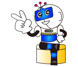 Robot Daichi which can fly sticker #4220350