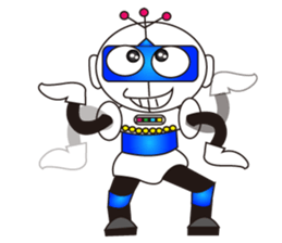 Robot Daichi which can fly sticker #4220353