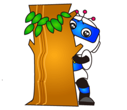 Robot Daichi which can fly sticker #4220361