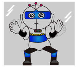 Robot Daichi which can fly sticker #4220365