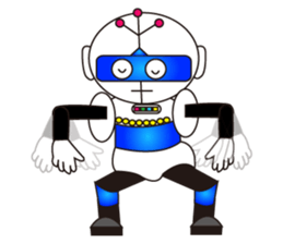 Robot Daichi which can fly sticker #4220369