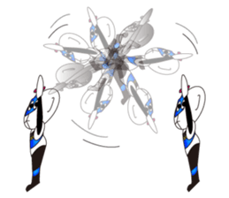 Robot Daichi which can fly sticker #4220380