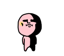 Small red dwarf sticker #4220479