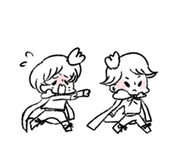 Louis and Rey sticker #4220579