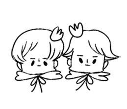 Louis and Rey sticker #4220583