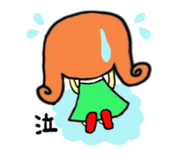 Freckles Princess sticker #4220665