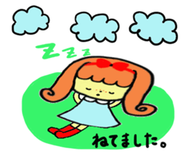 Freckles Princess sticker #4220671