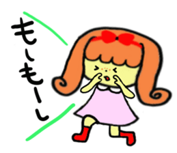 Freckles Princess sticker #4220672