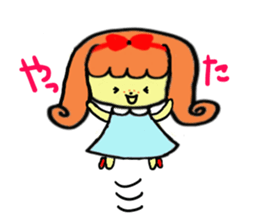 Freckles Princess sticker #4220676