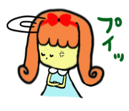 Freckles Princess sticker #4220683