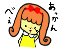 Freckles Princess sticker #4220684