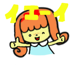 Freckles Princess sticker #4220685