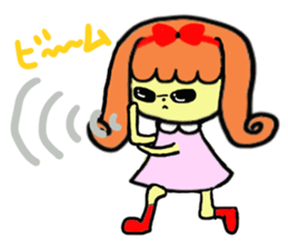 Freckles Princess sticker #4220686