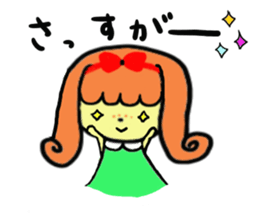 Freckles Princess sticker #4220693