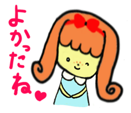 Freckles Princess sticker #4220694