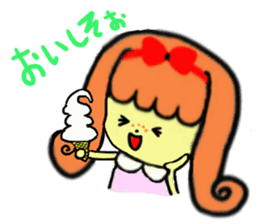 Freckles Princess sticker #4220695