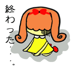 Freckles Princess sticker #4220702