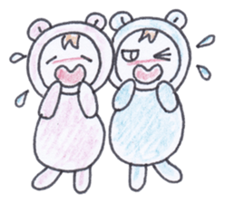 Best friend babies sticker #4220738